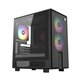 XYZ X-CS-ATOM-B caixa para computador Micro Tower Preto