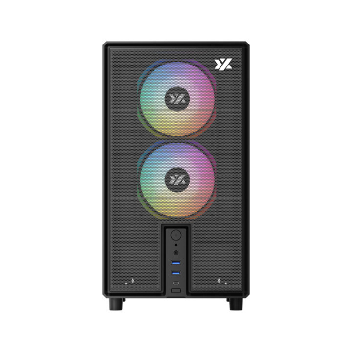 XYZ X-CS-ATOM-B caixa para computador Micro Tower Preto