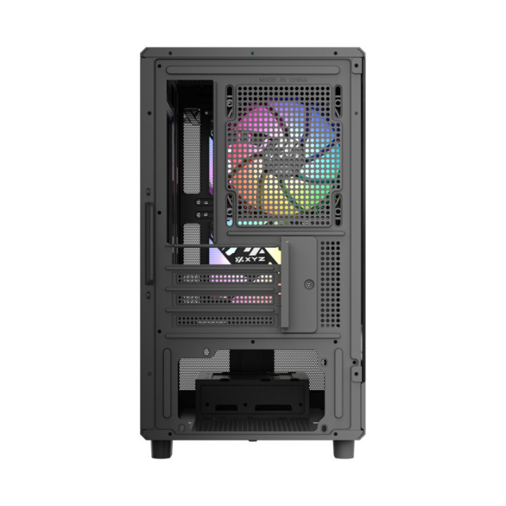 XYZ X-CS-ATOM-B caixa para computador Micro Tower Preto