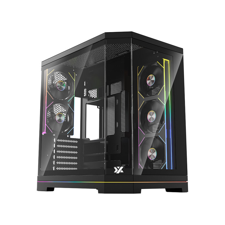 XYZ X-CS-NEUTRONX-B caixa para computador Midi Tower Preto