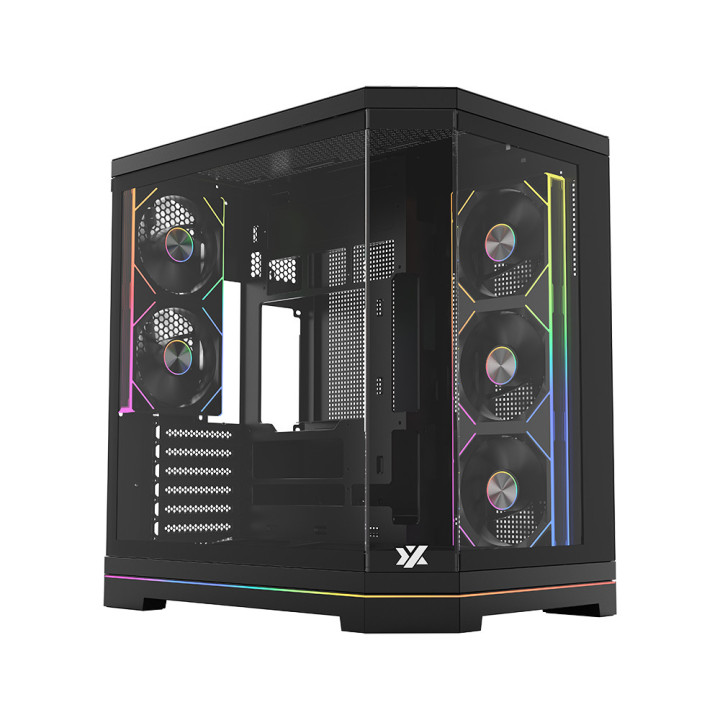 XYZ X-CS-NEUTRONX-B caixa para computador Midi Tower Preto