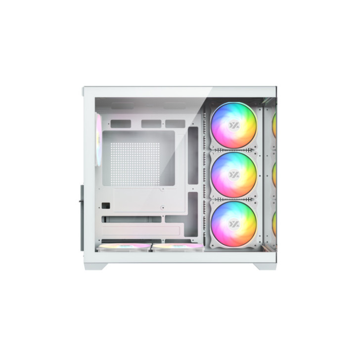XYZ X-CS-TESSERACTX50-W caixa para computador Cubo Branco
