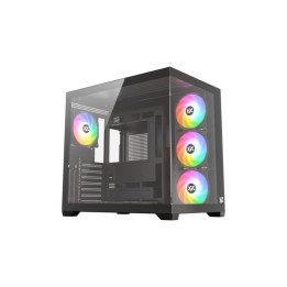 XYZ X-CS-TESSERACTX50-B caixa para computador Cubo Preto