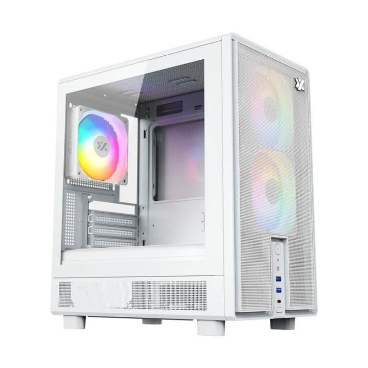 XYZ X-CS-ATOM-W caixa para computador Micro Tower Branco