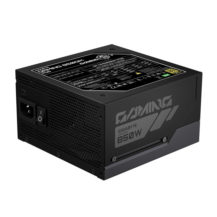 GIGABYTE GAMING 850GM PG5 fonte de alimentação 850 W 20+4 pin ATX ATX Preto