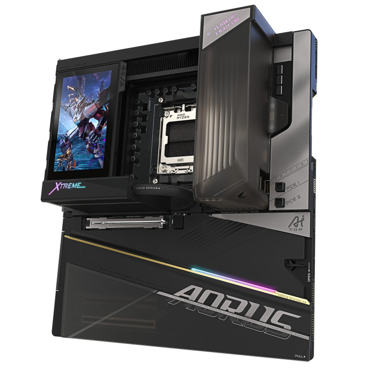 GIGABYTE X870E AORUS XTREME X3D AI TOP AMD X870E Ranhura AM5 ATX extensível