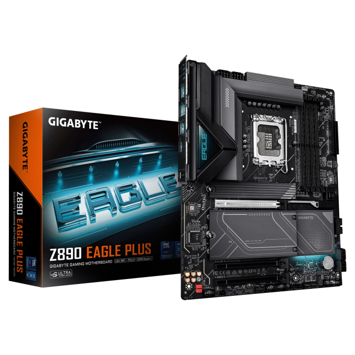 GIGABYTE Z890 EAGLE PLUS motherboard Intel Z890 LGA 1851 (Socket V1) ATX