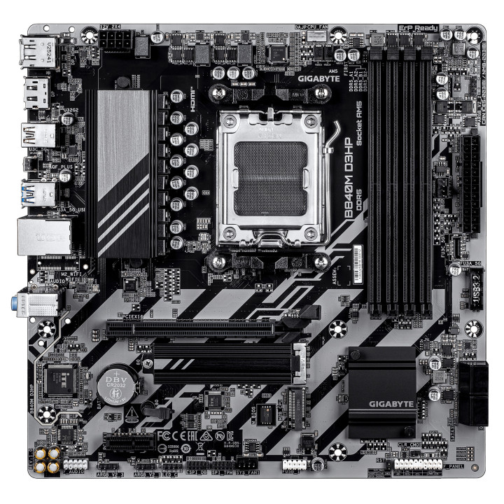 GIGABYTE B840M D3HP motherboard AMD B840 Ranhura AM5 micro ATX