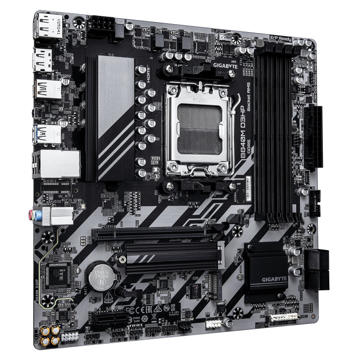 GIGABYTE B840M D3HP motherboard AMD B840 Ranhura AM5 micro ATX