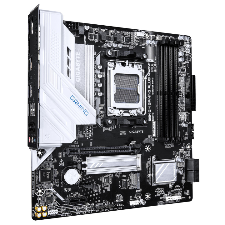 GIGABYTE B840M GAMING PLUS WIFI6E AMD B840 Ranhura AM5 micro ATX
