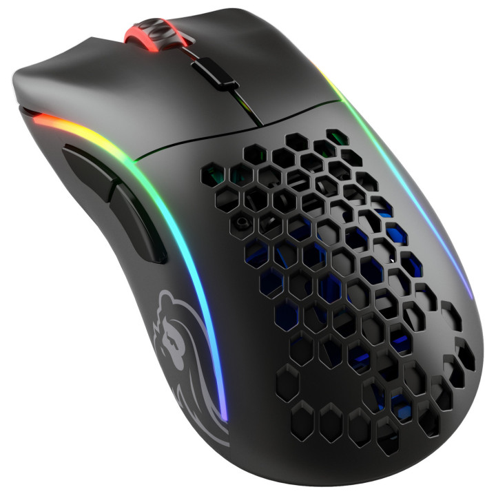 Glorious Gaming Model D Wireless rato Jogos Mão direita RF Wireless 19000 DPI