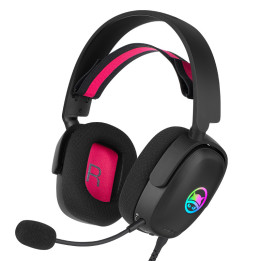 GAMIAC HS71 Auscultadores Com fios Fita de cabeça Jogos USB Type-C Preto