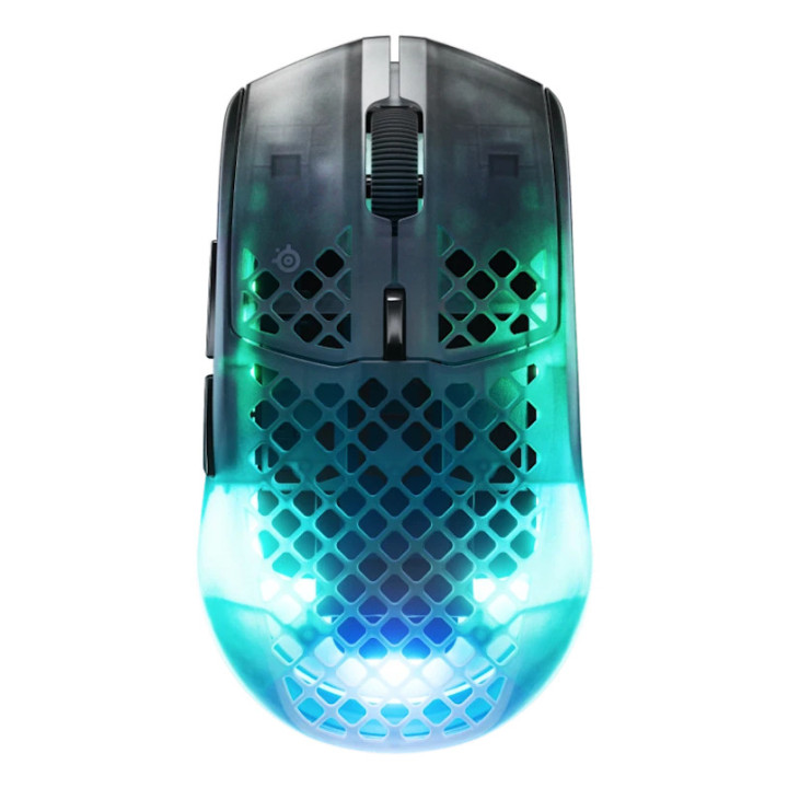 Steelseries Aerox 3 Wireless Gen 2 rato Jogos Mão direita RF Wireless + Bluetooth Ótico 26000 DPI