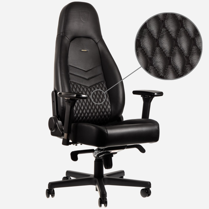noblechairs Icon Assento acolchoado Encosto acolchoado
