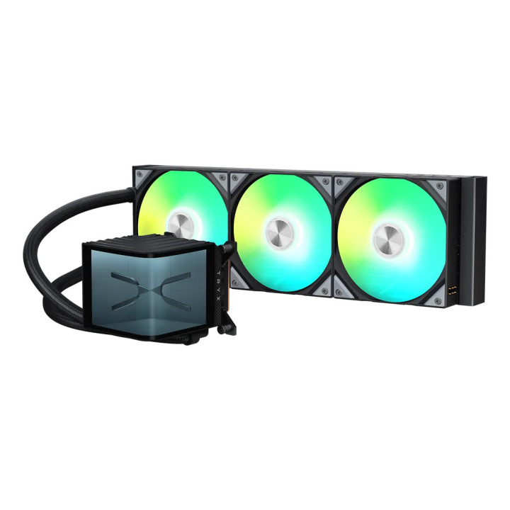 TRYX PANORAMA ARGB 360 Processador Kit de arrefecimento líquido 12 cm Preto 1 unidade(s)