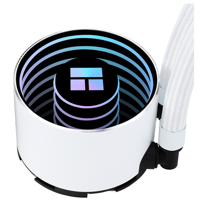 Thermalright Frozen Notte 240 ARGB V2 Processador Kit de arrefecimento líquido 12 cm Branco 1 unidade(s)