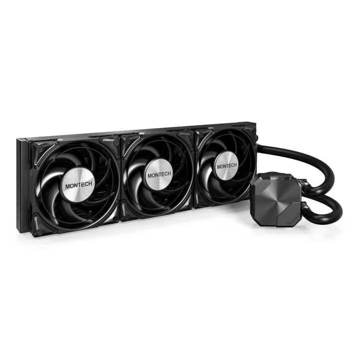Montech HyperFlow Silent 360 Processador Refrigerador líquido all-in-one 12 cm Preto 1 unidade(s)