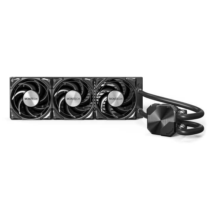 Montech HyperFlow Silent 360 Processador Refrigerador líquido all-in-one 12 cm Preto 1 unidade(s)