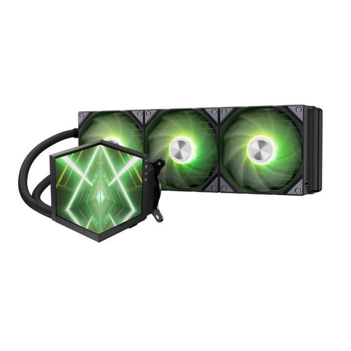 Water Cooler CPU TRYX STAGE ARGB 360 Preto para Alta Performance | Iluminação ARGB e 360mm