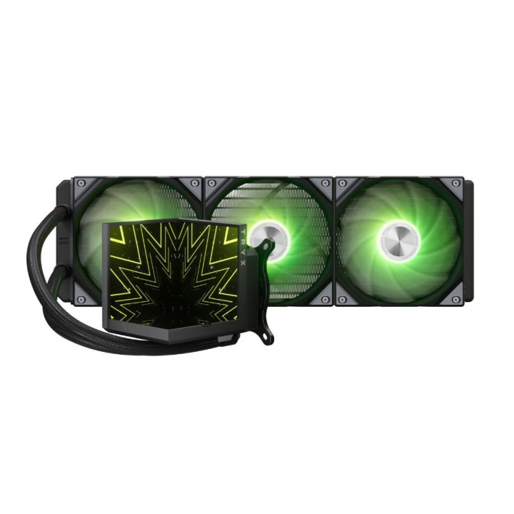 Water Cooler CPU TRYX STAGE ARGB 360 Preto para Alta Performance | Iluminação ARGB e 360mm
