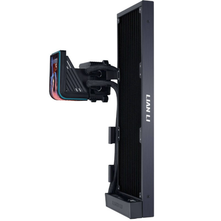 Water Cooler CPU AIO Lian Li HydroShift II OLED Curved 360 Preto -