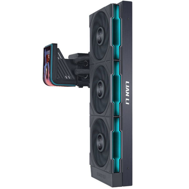 Water Cooler CPU Lian Li HydroShift II OLED Curved 360TL Preto 360mm