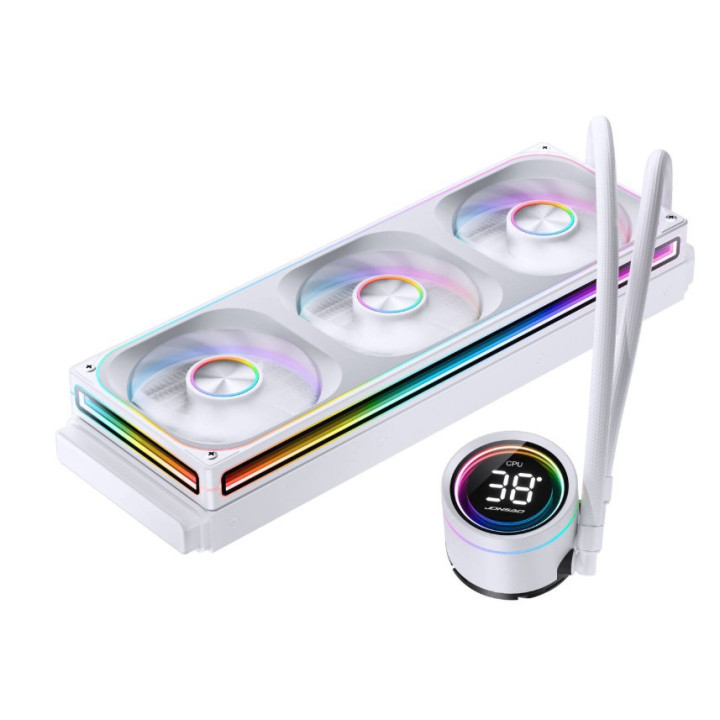 Water Cooler CPU Jonsbo TH-360 ARGB Branco 360mm