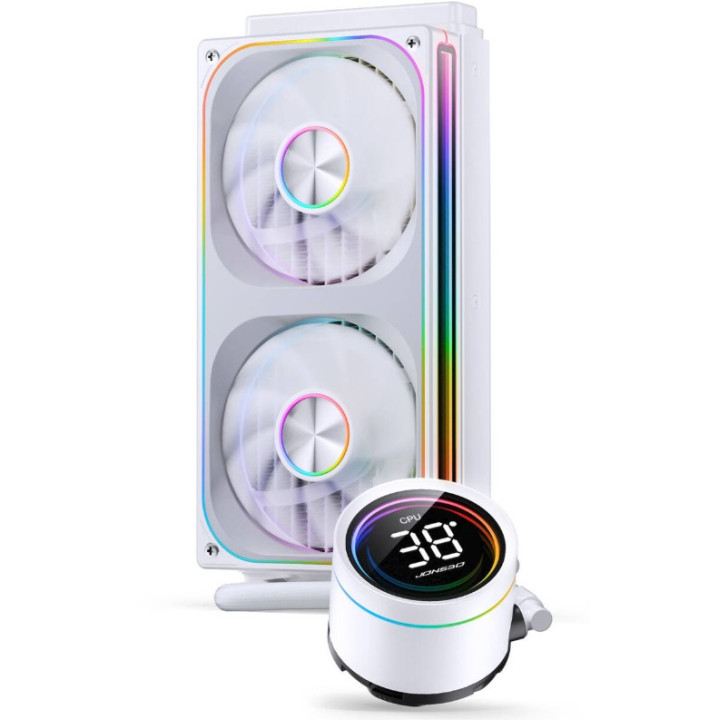 Water Cooler CPU Jonsbo TH-240 ARGB Branco - 240mm
