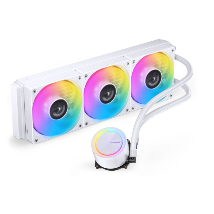 Water Cooler CPU Jonsbo TG-360 ARGB Branco 360mm