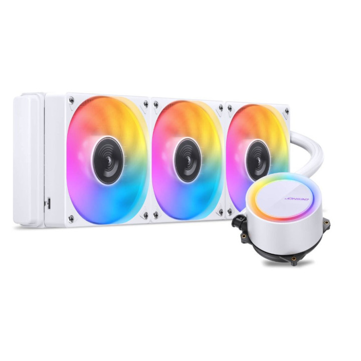 Water Cooler CPU Jonsbo TG-360 ARGB Branco 360mm
