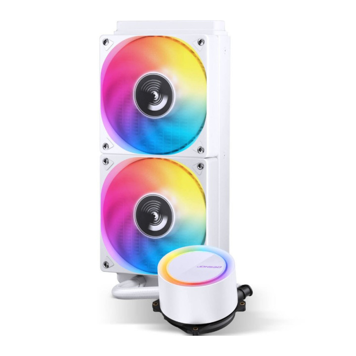 Water Cooler CPU Jonsbo TG-240 ARGB Branco - 240mm