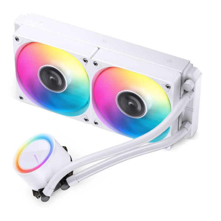 Water Cooler CPU Jonsbo TG-240 ARGB Branco - 240mm