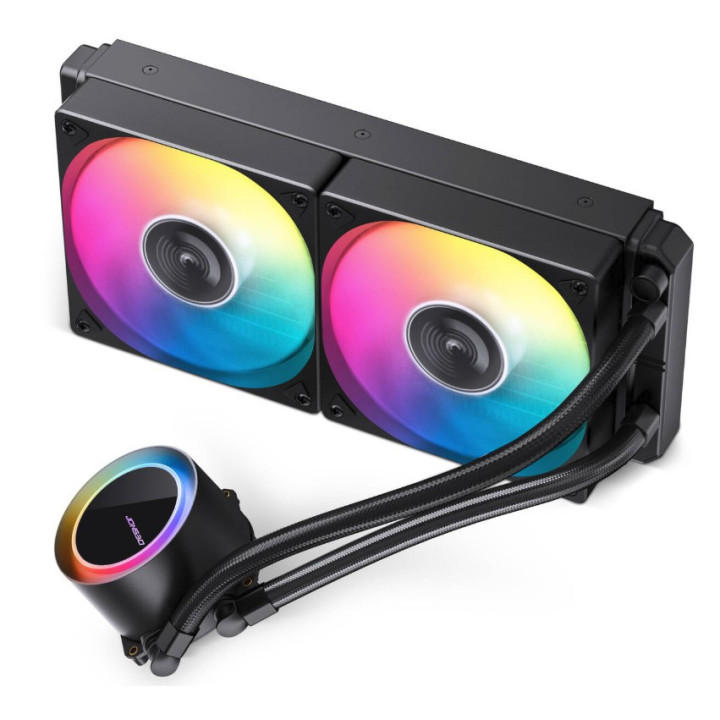 Water Cooler CPU Jonsbo TG-240 ARGB Preto - 240mm