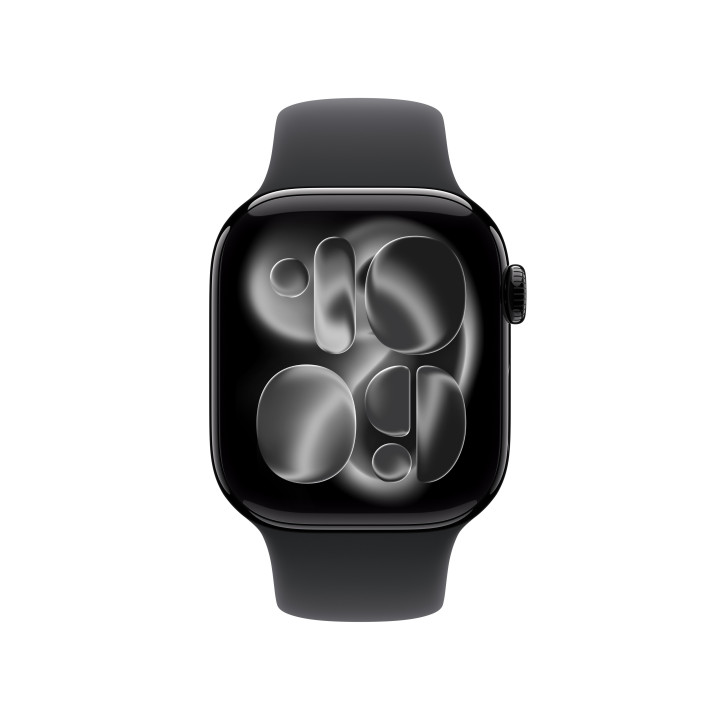 Apple Watch Series 11 OLED 42 mm Digital 374 x 446 pixels Ecrã táctil 5G Preto Wi-Fi GPS