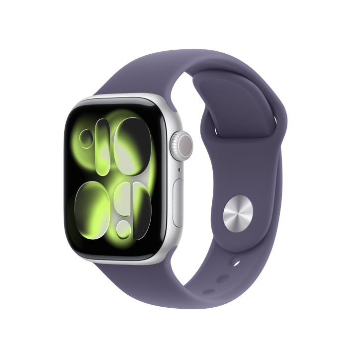 Apple Watch Series 11 OLED 42 mm Digital 374 x 446 pixels Ecrã táctil Prateado Wi-Fi GPS