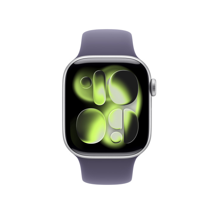 Apple Watch Series 11 OLED 42 mm Digital 374 x 446 pixels Ecrã táctil Prateado Wi-Fi GPS