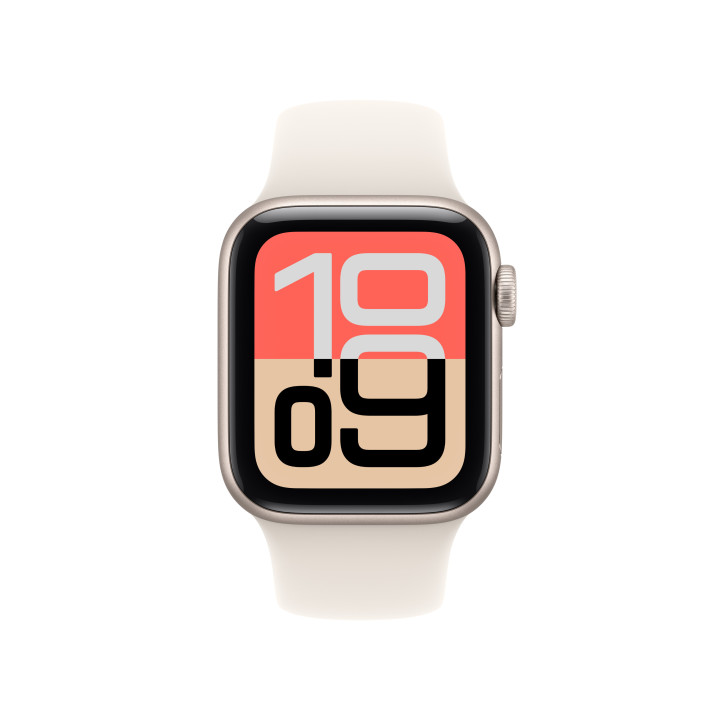 Apple Watch SE (3nd generation) OLED 40 mm Digital 324 x 394 pixels Ecrã táctil 5G Bege Wi-Fi GPS