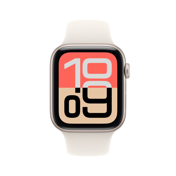 Apple Watch SE (3nd generation) OLED 44 mm Digital 368 x 448 pixels Ecrã táctil Bege Wi-Fi GPS