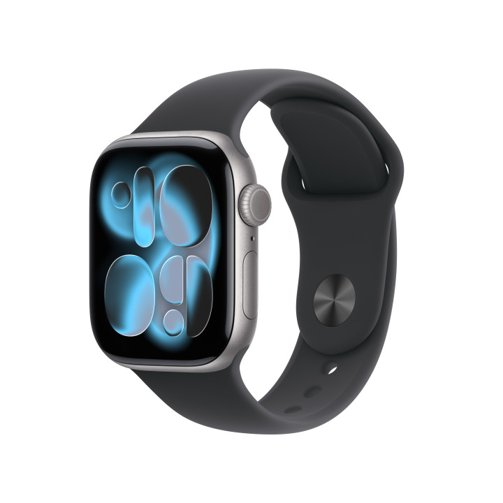 Apple Watch Series 11 OLED 42 mm Digital 374 x 446 pixels Ecrã táctil Cinzento Wi-Fi GPS