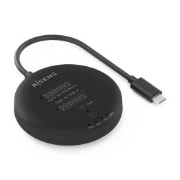 AISENS ASDS-2M2N05-BK Docking Station para Discos Rígidos USB 3.2 Gen 2 (3.1 Gen 2) Type-C Preto