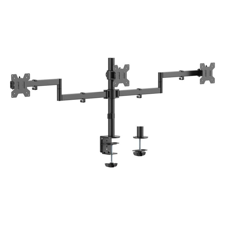 AISENS DT27TSR-281 montagem e suporte para monitores 68,6 cm (27") Secretária Preto