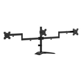AISENS DT27TSR-287 montagem e suporte para monitores 68,6 cm (27") Secretária Preto