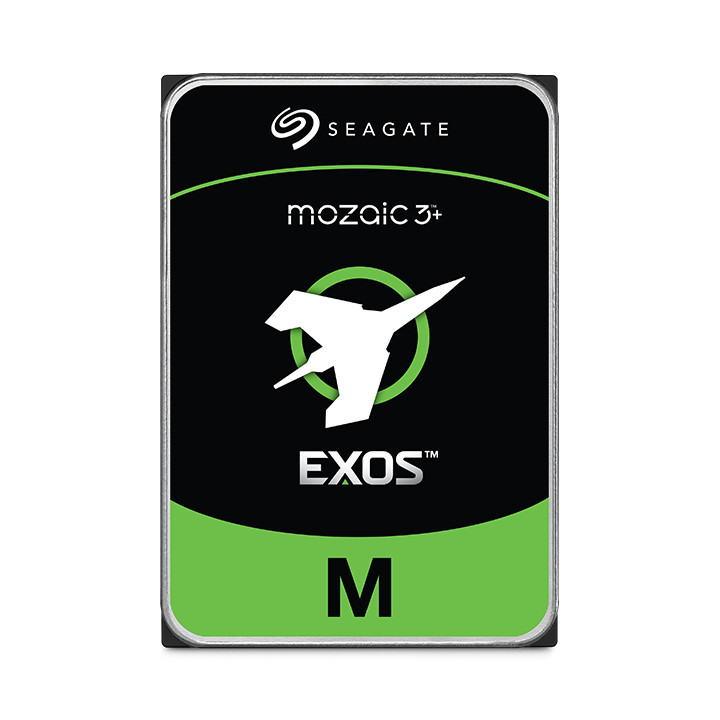 Seagate Exos M unidade de disco rígido 30 TB 7200 RPM 512 MB 3.5" SATA