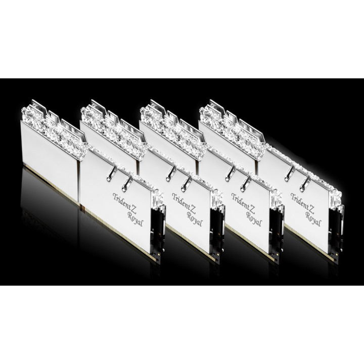 G.Skill Trident Z Royal F4-3200C16Q-64GTRS módulo de memória 64 GB 4 x 16 GB DDR4 288-pin DIMM