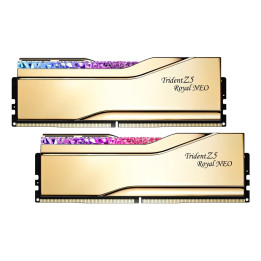 G.Skill Trident Z5 Royal Neo F5-6400J3039G16GX2-TR5NG módulo de memória 32 GB 2 x 16 GB DDR5 6400 MT s 288-pin DIMM