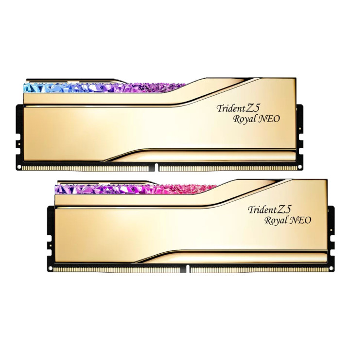 G.Skill Trident Z5 Royal Neo F5-8000J3848H16GX2-TR5NG módulo de memória 32 GB 2 x 16 GB DDR5 8000 MT s 288-pin DIMM
