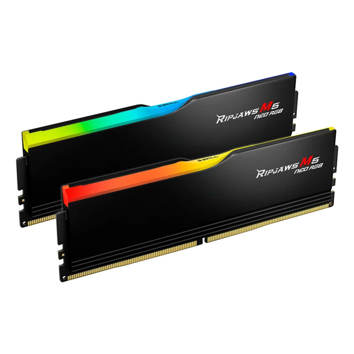 G.Skill Ripjaws M5 RGB F5-6000J2836G32GX2-RM5NRK módulo de memória 64 GB 2 x 32 GB DDR5 6000 MT s 288-pin DIMM