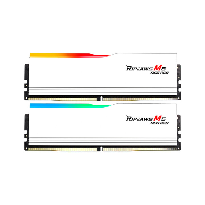G.Skill Ripjaws M5 RGB F5-6000J2836G32GX2-RM5NRW módulo de memória 64 GB 2 x 32 GB DDR5 6000 MT s 288-pin DIMM