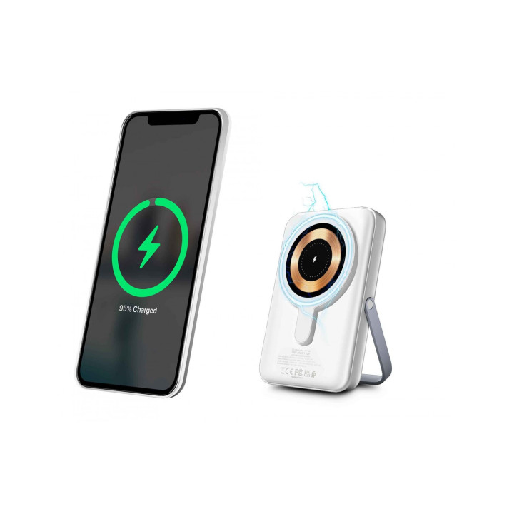 Urban Factory Magnee Power 10000 mAh Carregamento wireless Branco
