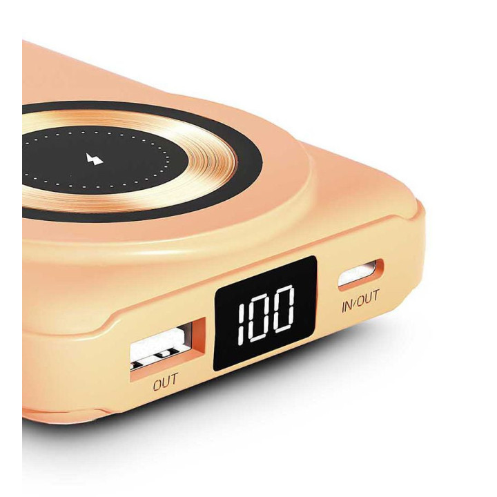 Urban Factory Magnee Power 10000 mAh Carregamento wireless Damasco